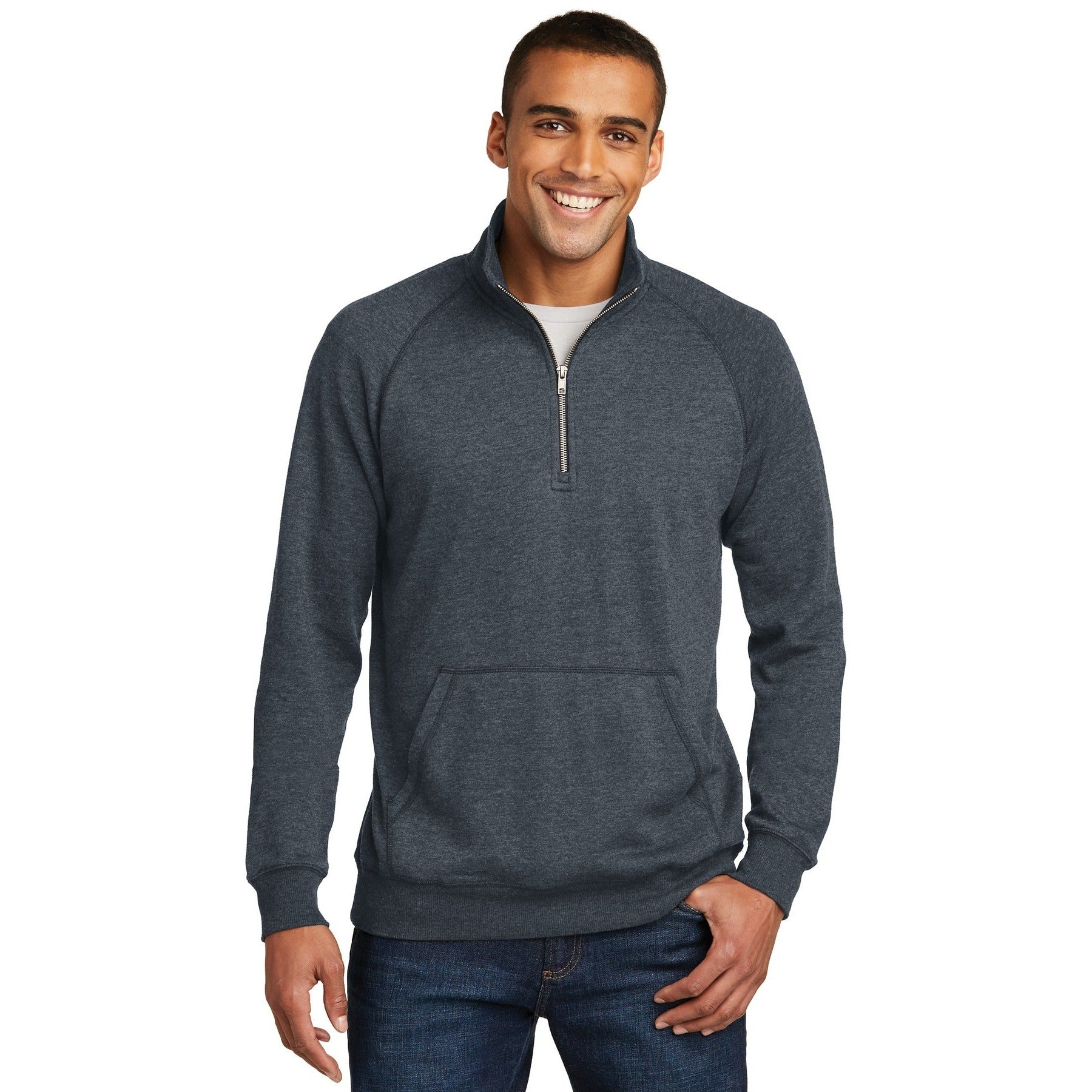 District-District® Lightweight Fleece 1/4-Zip. DM392-MedTech-4